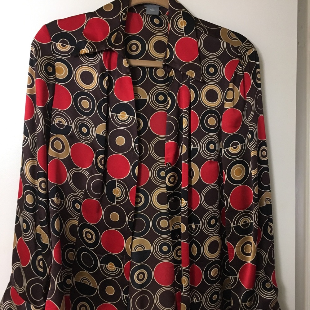 100% silk Ann Taylor blouse